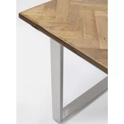 Tische|KARE Design Tisch Parquet Chrom 180X90