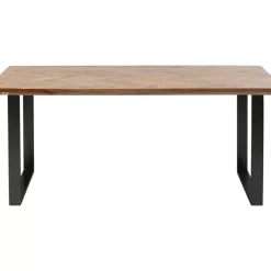 Tische|KARE Design Tisch Parquet Schwarz 180X90