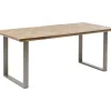 Tische|KARE Design Tisch Parquet Silber 180X90