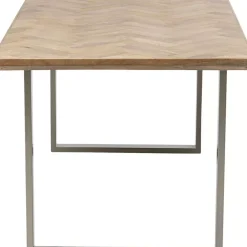 Tische|KARE Design Tisch Parquet Silber 180X90