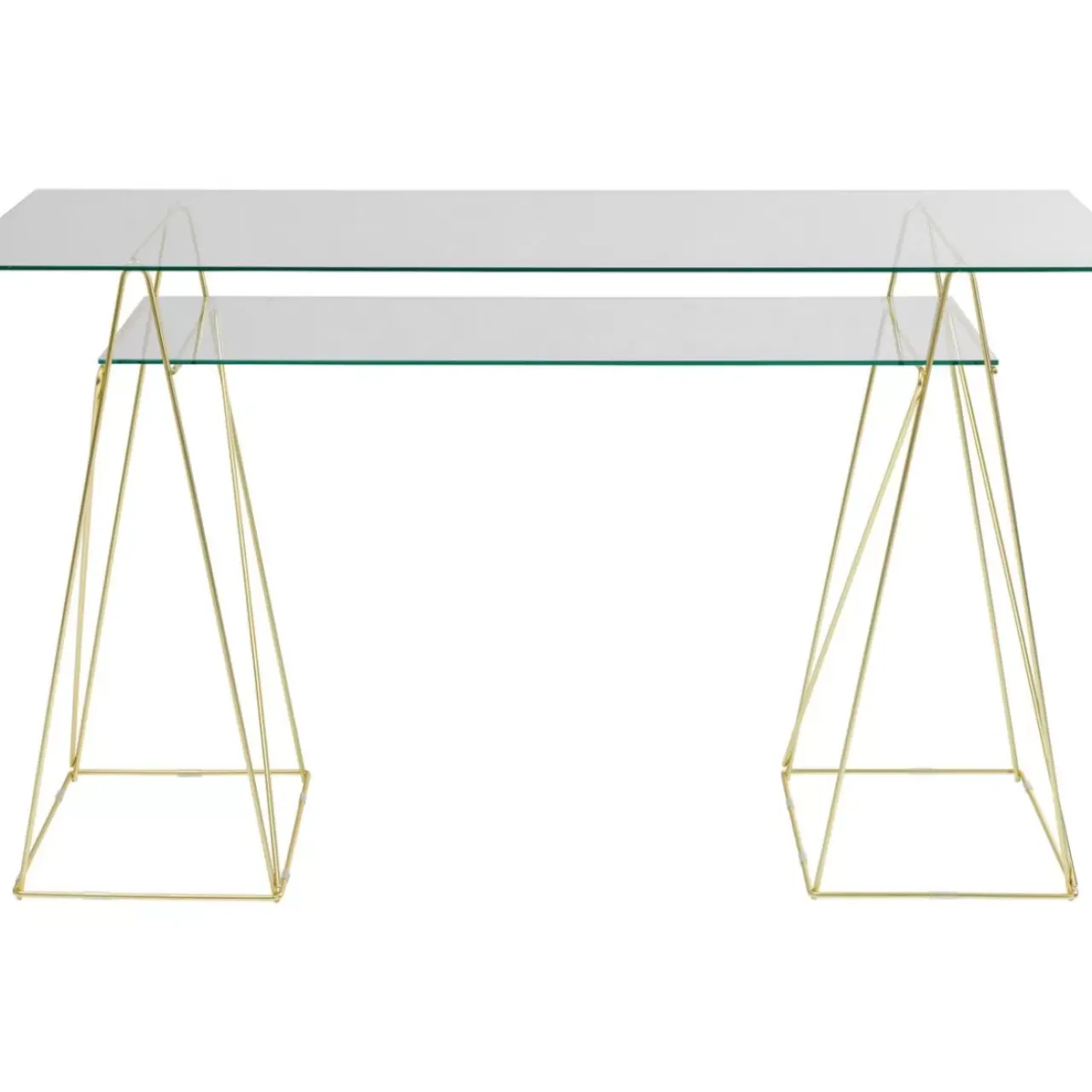 Tische|KARE Design Tisch Polar Messing Matt 8Mm Esg