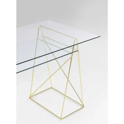 Tische|KARE Design Tisch Polar Messing Matt 8Mm Esg
