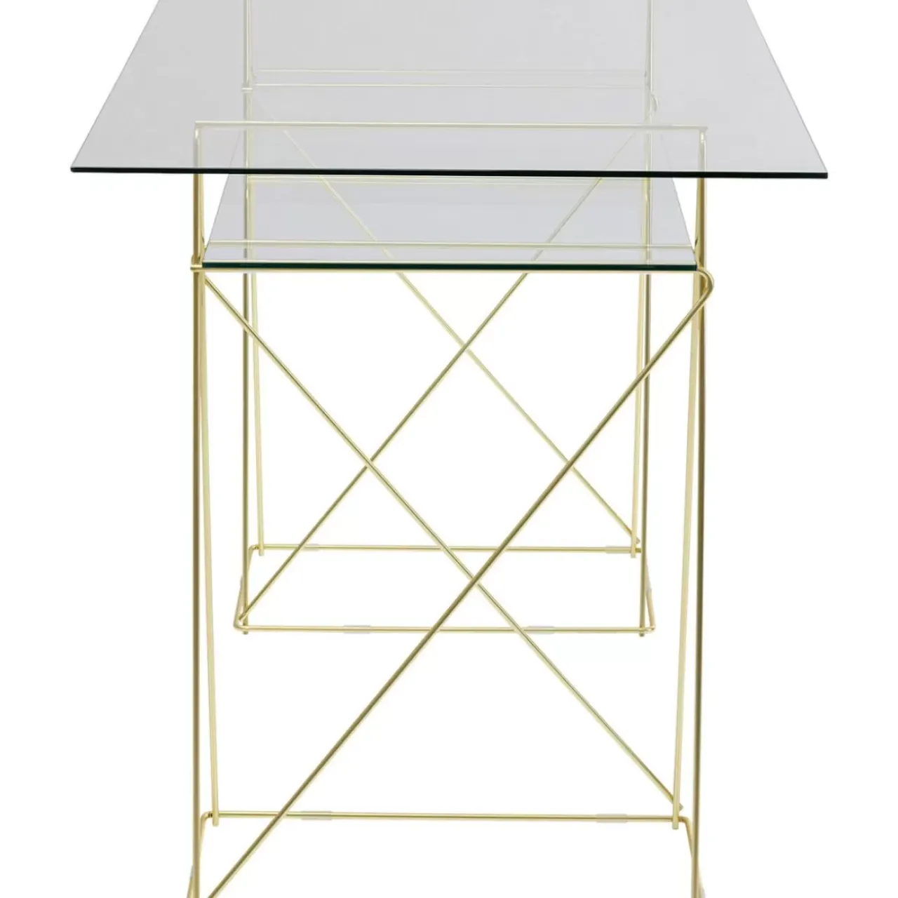 Tische|KARE Design Tisch Polar Messing Matt 8Mm Esg