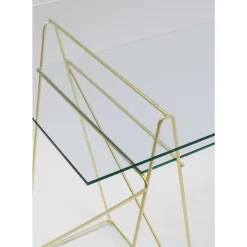 Tische|KARE Design Tisch Polar Messing Matt 8Mm Esg