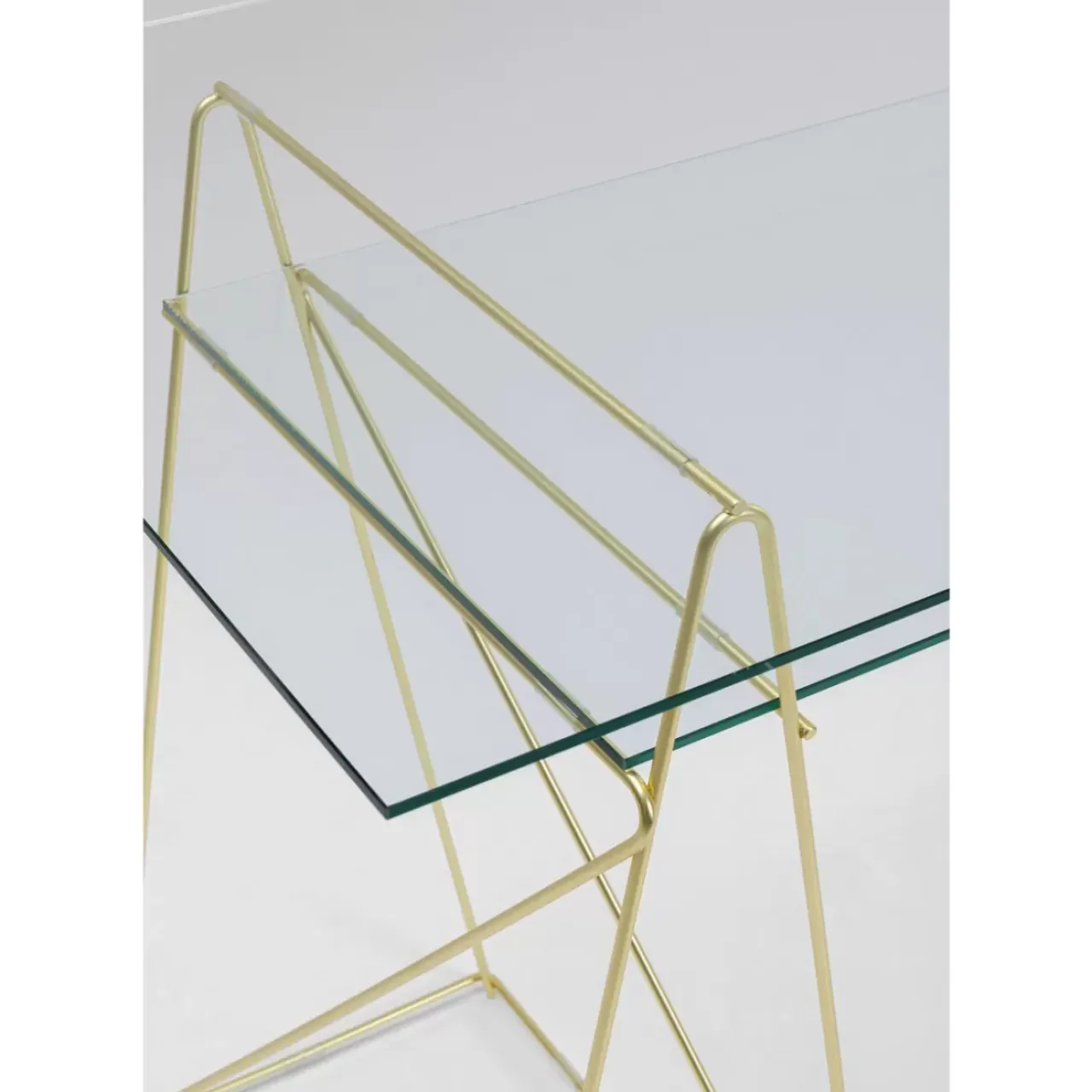 Tische|KARE Design Tisch Polar Messing Matt 8Mm Esg