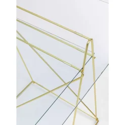 Tische|KARE Design Tisch Polar Messing Matt 8Mm Esg