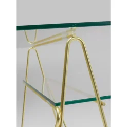 Tische|KARE Design Tisch Polar Messing Matt 8Mm Esg