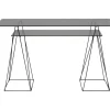 Tische|KARE Design Tisch Polar Schwarz 8Mm Esg 135X65Cm