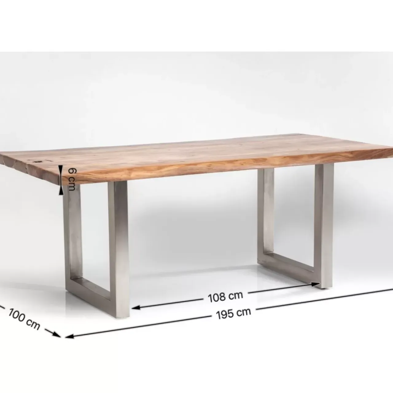 Tische|KARE Design Tisch Pure Nature 195X100Cm