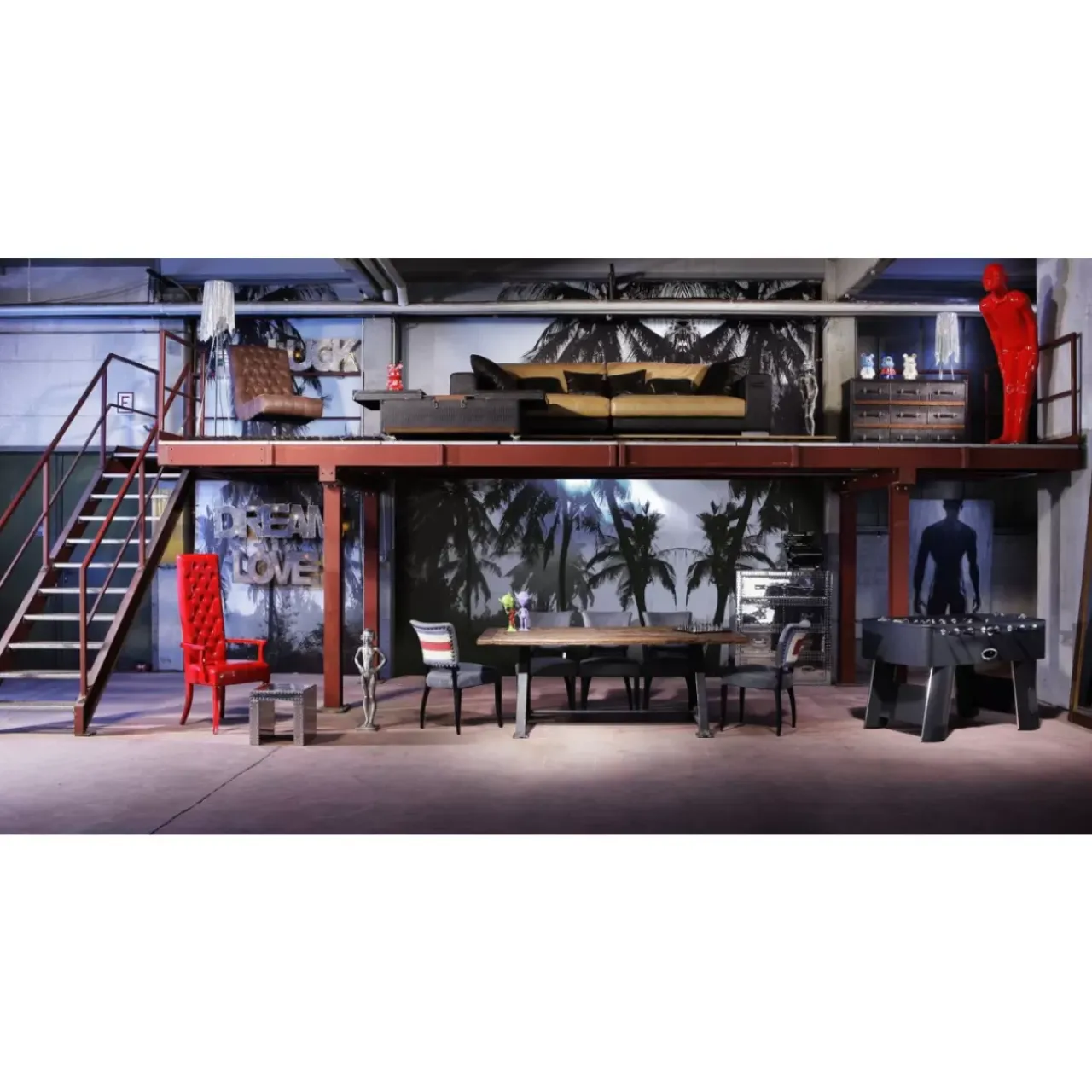 Tische|KARE Design Tisch Railway Unikat 210X100Cm