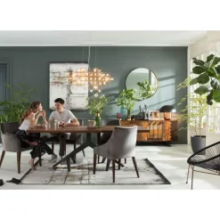 Tische|KARE Design Tisch Roots Dark 220X100Cm