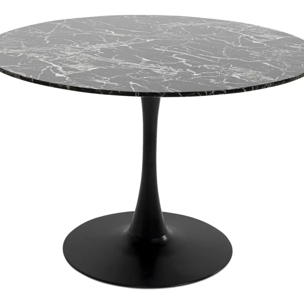 Tische|KARE Design Tisch Schickeria Marmor Schwarz O110Cm
