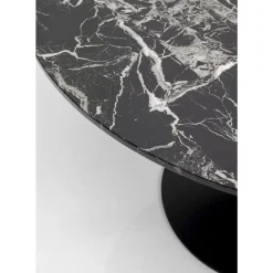 Tische|KARE Design Tisch Schickeria Marmor Schwarz O110Cm
