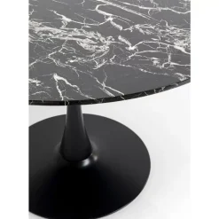 Tische|KARE Design Tisch Schickeria Marmor Schwarz O110Cm