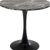 Tische|KARE Design Tisch Schickeria Marmor Schwarz O80Cm