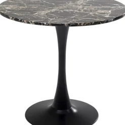 Tische|KARE Design Tisch Schickeria Marmor Schwarz O80Cm