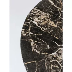 Tische|KARE Design Tisch Schickeria Marmor Schwarz O80Cm