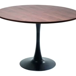 Tische|KARE Design Tisch Schickeria Walnuss Schwarz O110Cm