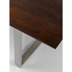 Tische|KARE Design Tisch Symphony Dunkel Silber 160X80