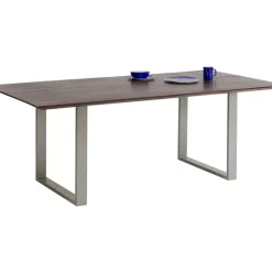 Tische|KARE Design Tisch Symphony Dunkel Silber 160X80