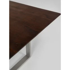Tische|KARE Design Tisch Symphony Dunkel Silber 160X80