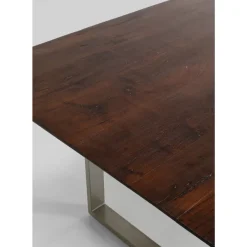 Tische|KARE Design Tisch Symphony Dunkel Silber 160X80