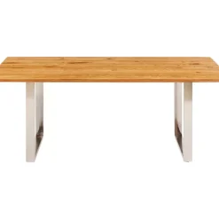 Tische|KARE Design Tisch Symphony Eiche Chrom 200X100