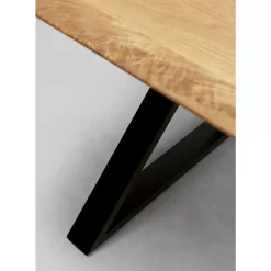 Tische|KARE Design Tisch Symphony Eiche Cross Schwarz 200X100Cm