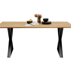 Tische|KARE Design Tisch Symphony Eiche Cross Schwarz 200X100Cm