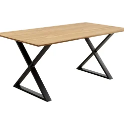Tische|KARE Design Tisch Symphony Eiche Cross Schwarz 200X100Cm