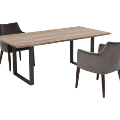 Tische|KARE Design Tisch Symphony Rohstahl 180X90