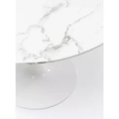 Tische|KARE Design Tisch Veneto Marmor Weis O110Cm