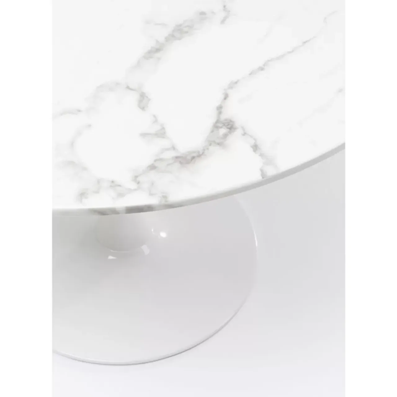 Tische|KARE Design Tisch Veneto Marmor Weis O110Cm