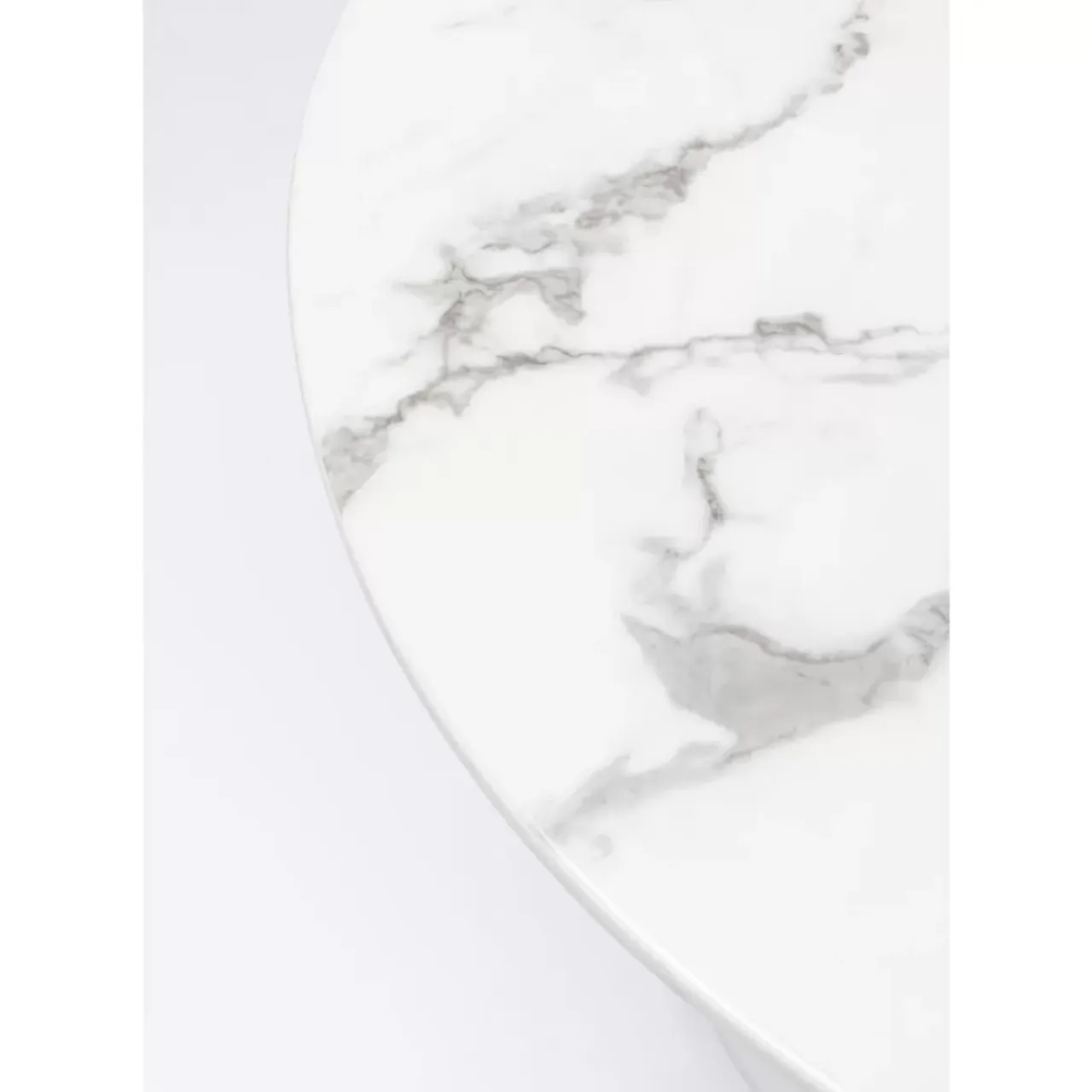 Tische|KARE Design Tisch Veneto Marmor Weis O110Cm