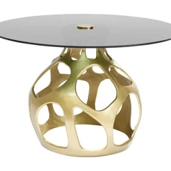 Tische|KARE Design Tisch Volcano Gold O120Cm