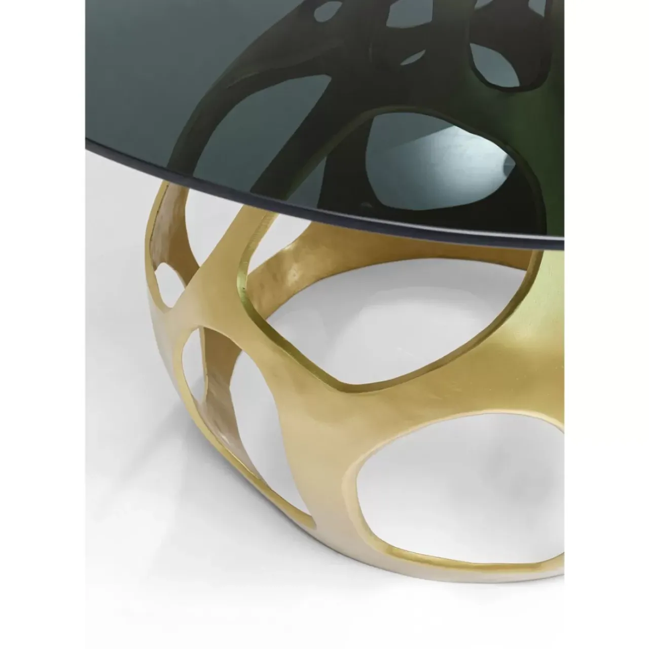 Tische|KARE Design Tisch Volcano Gold O120Cm