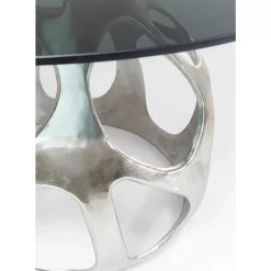 Tische|KARE Design Tisch Volcano Silber O120Cm