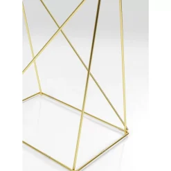 Tische|KARE Design Tischbock Polar Messing Matt (Paar) 31X49