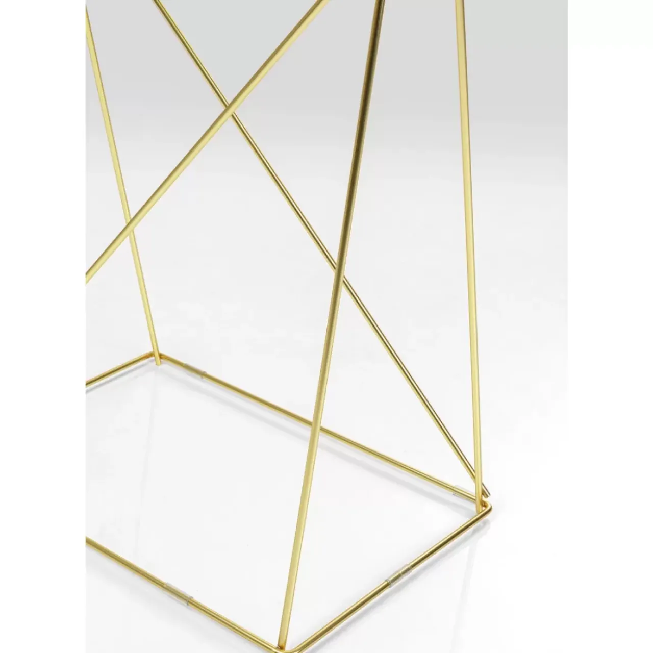 Tische|KARE Design Tischbock Polar Messing Matt (Paar) 31X49