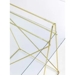 Tische|KARE Design Tischbock Polar Messing Matt (Paar) 31X49