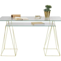 Tische|KARE Design Tischbock Polar Messing Matt (Paar) 31X49