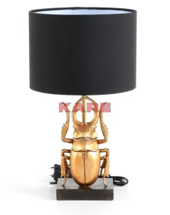 Tischleuchten|KARE Design Tischleuchte Animal Beetle Gold 42Cm