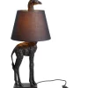 Tischleuchten|KARE Design Tischleuchte Animal Giraffe Matt Schwarz