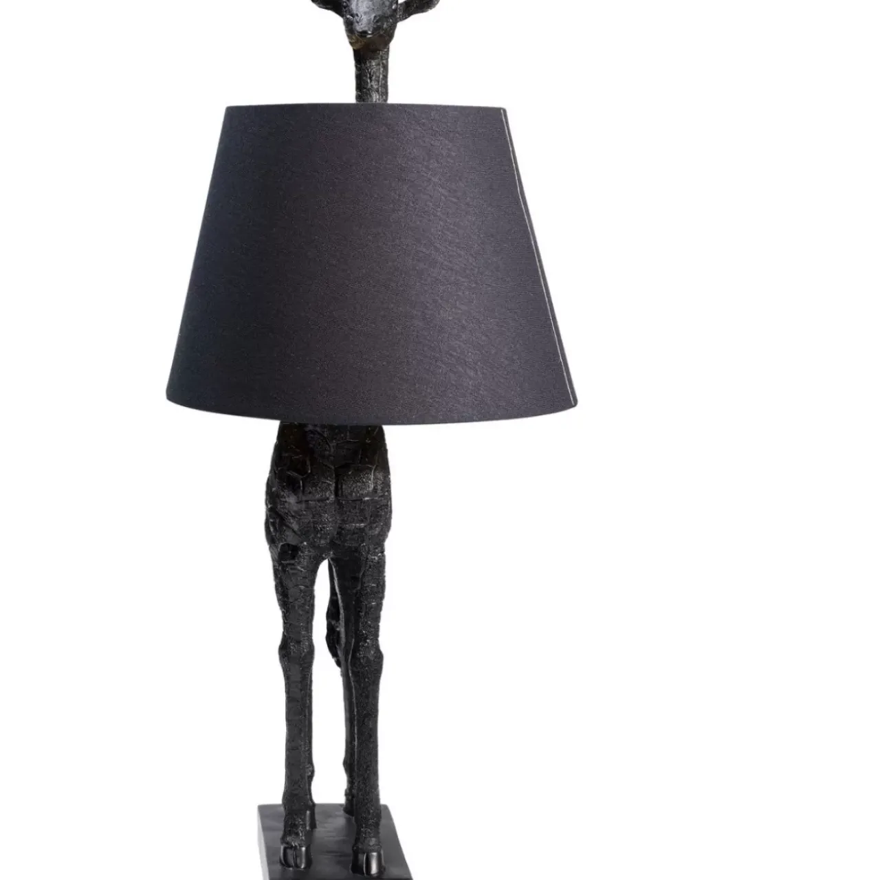 Tischleuchten|KARE Design Tischleuchte Animal Giraffe Matt Schwarz