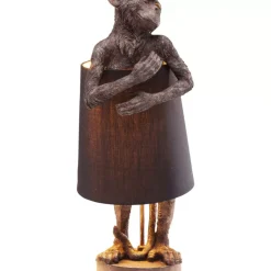 Tischleuchten|KARE Design Tischleuchte Animal Monkey Braun Schwarz