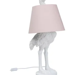 Tischleuchten|KARE Design Tischleuchte Animal Ostrich Weis 66Cm