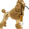 Tischleuchten|KARE Design Tischleuchte Animal Poodle Gold 32Cm