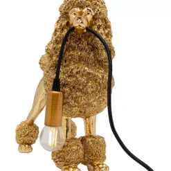 Tischleuchten|KARE Design Tischleuchte Animal Poodle Gold 32Cm