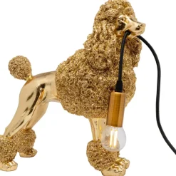Tischleuchten|KARE Design Tischleuchte Animal Poodle Gold 32Cm