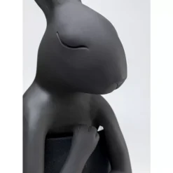 Tischleuchten|KARE Design Tischleuchte Animal Rabbit Matt Schwarz 68Cm